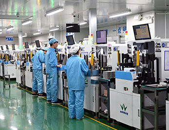 KINGBRIGHT LED dispensing process and encapsulation production line