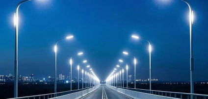 2835 SMD LED application image for road lighting and outdoor lighting projects
